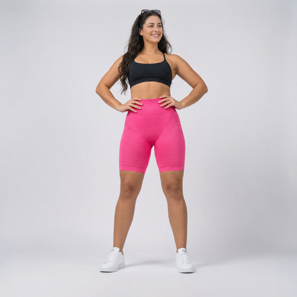 Gymshape™ Spodenki 3D – Push-Up, Wyszczuplające & Przeciw Otarciom